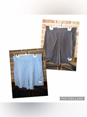 LOT OF 2 PAIRS OF MENS SZ SMALL GOAT ATHLETIC SHORTS EUC